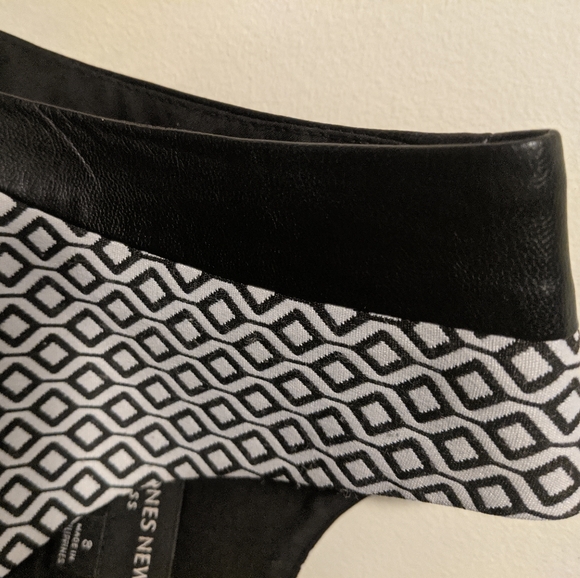 Jones New York- Work dress, leather detail sleeve - Picture 4 of 4